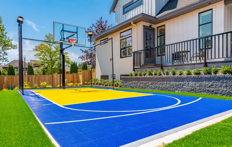 Basketball courts Basketball court installation/construction Long Beach