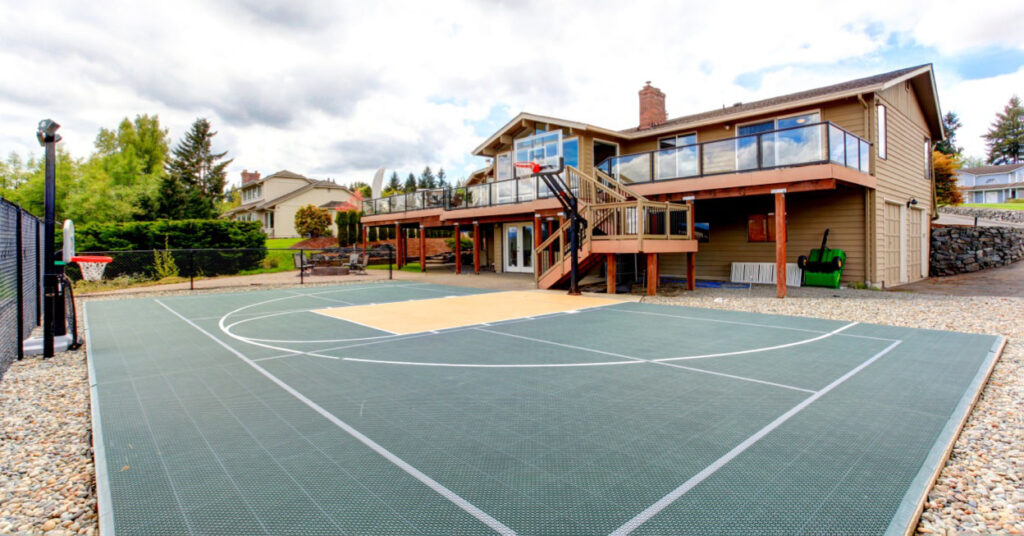 Basketball courts Basketball court installation /construction Los Angeles