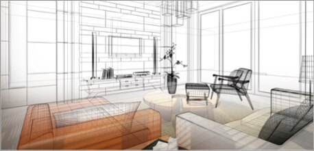 ผลงาน 3D และออกแบบ interior design architects and design โดยสถาปนิกออกแบบภายใน l บริษัทรับสร้างบ้าน