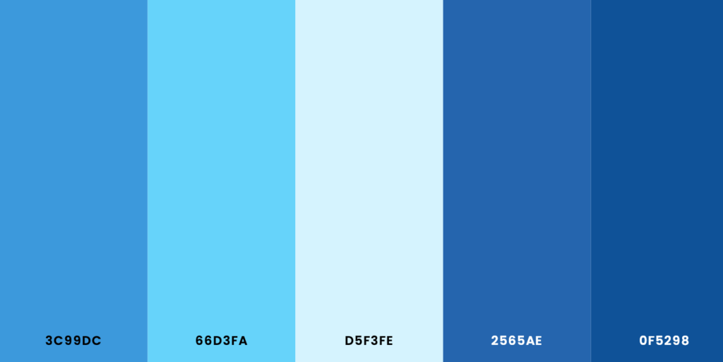 Css Family Blue By Schemecolor