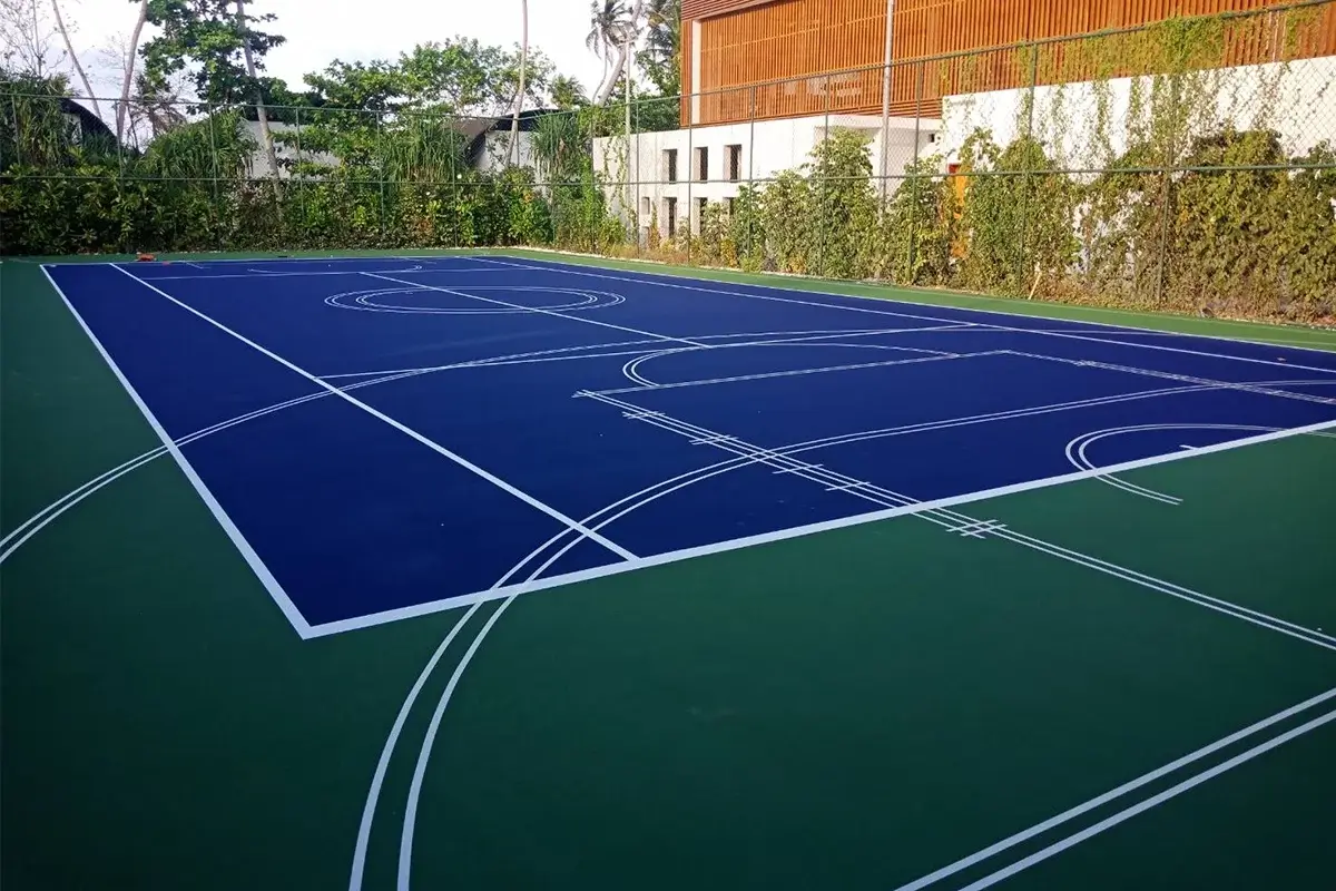 Decoflex Softcourt Outdoor Acrylic Flooring System 4