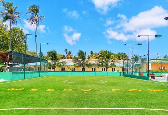 Seara Completes Asias 1st Act Global Non Rubber Infill Synthetic Turf Pitch 2